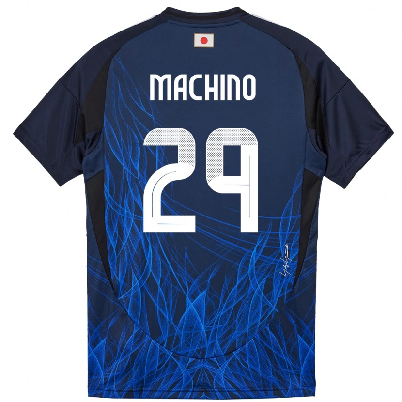 Danxenキッズ日本町野修斗#29濃紺ホームシャツ24-26ジャージーユニフォーム