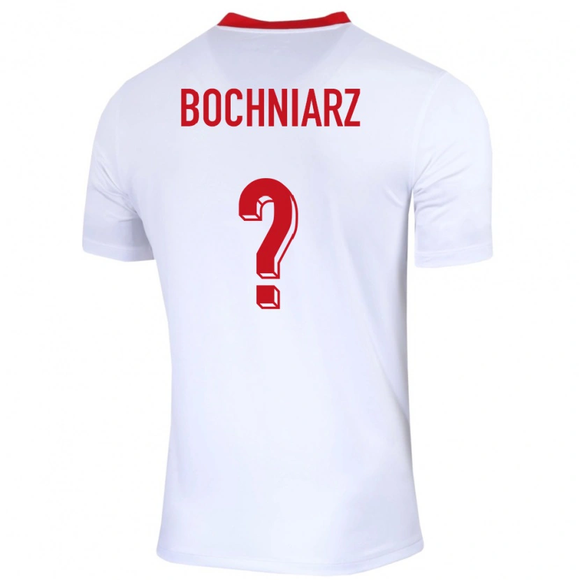 DanxenキッズポーランドKuba Bochniarz#0白ホームシャツ24-26ジャージーユニフォーム