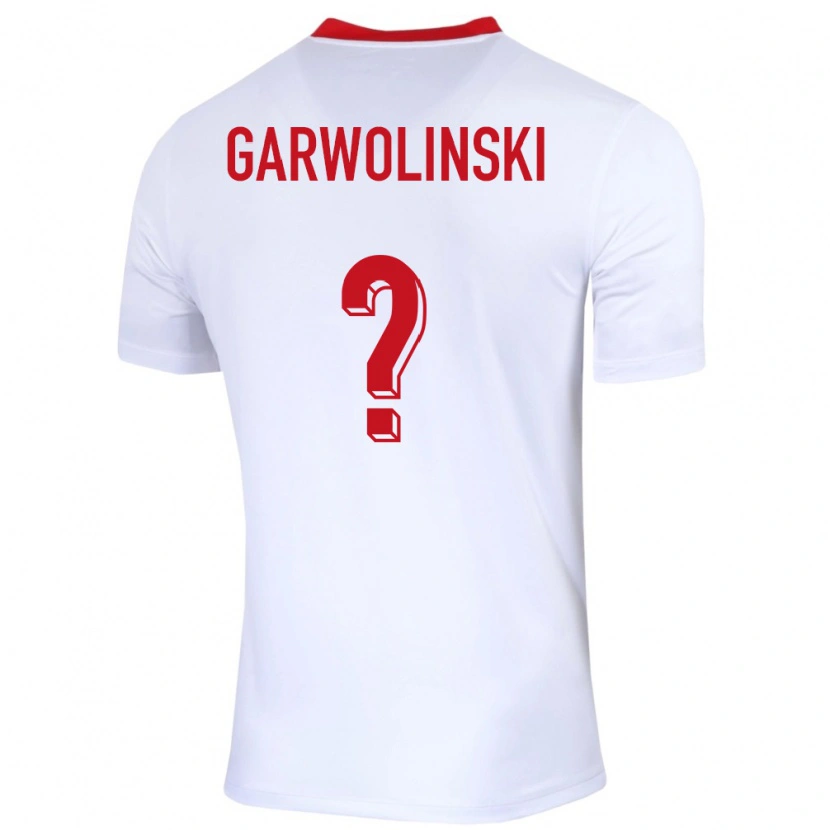 DanxenキッズポーランドAdam Garwolinski#0白ホームシャツ24-26ジャージーユニフォーム