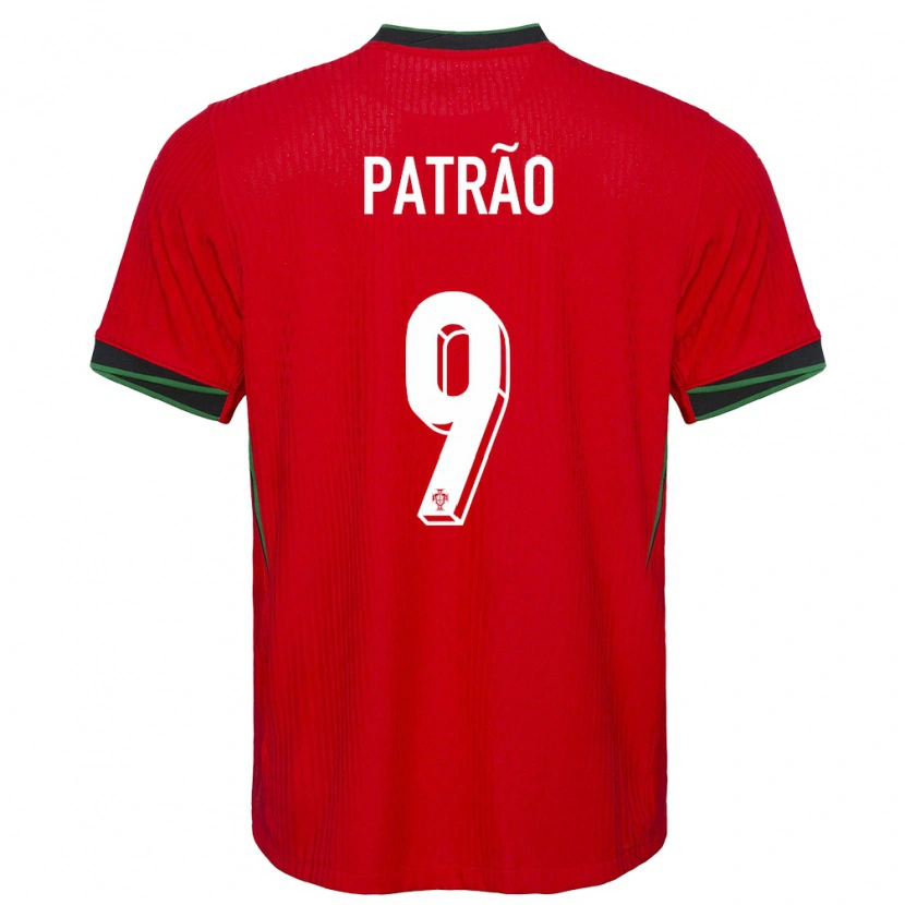 DanxenキッズポルトガルAfonso Patrão#9赤ホームシャツ24-26ジャージーユニフォーム