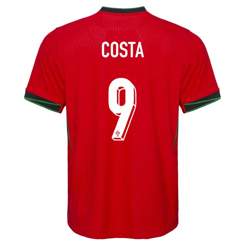 DanxenキッズポルトガルManuel Costa#9赤ホームシャツ24-26ジャージーユニフォーム