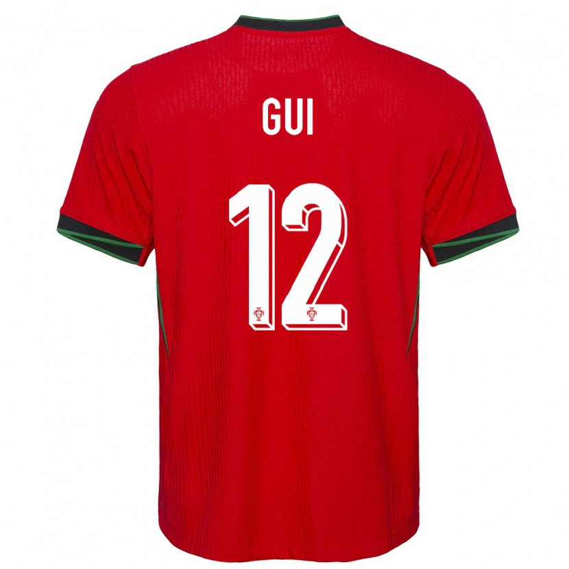 DanxenキッズポルトガルGui#12赤ホームシャツ24-26ジャージーユニフォーム