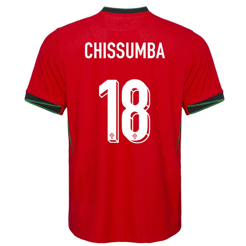 DanxenキッズポルトガルChissumba#18赤ホームシャツ24-26ジャージーユニフォーム