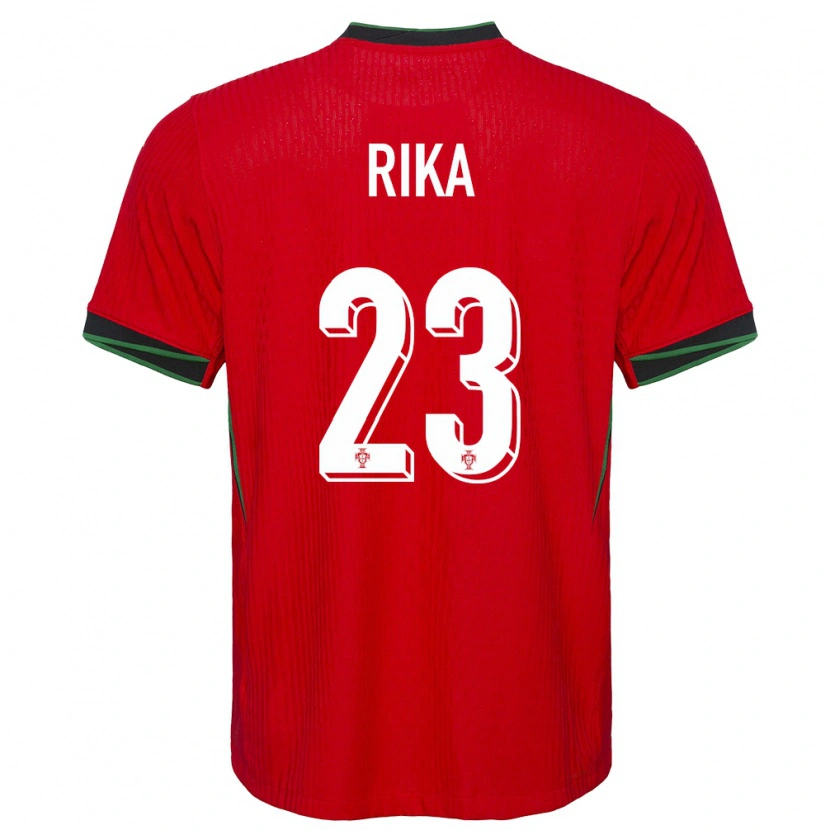 DanxenキッズポルトガルRika#23赤ホームシャツ24-26ジャージーユニフォーム