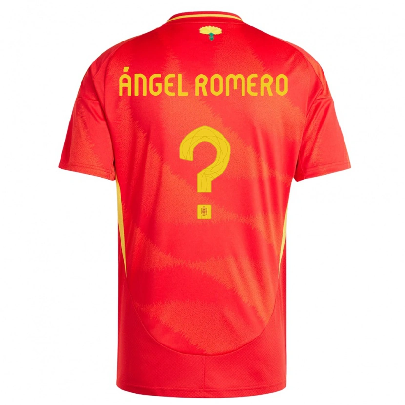 DanxenキッズスペインMiguel Ángel Romero#0赤ホームシャツ24-26ジャージーユニフォーム