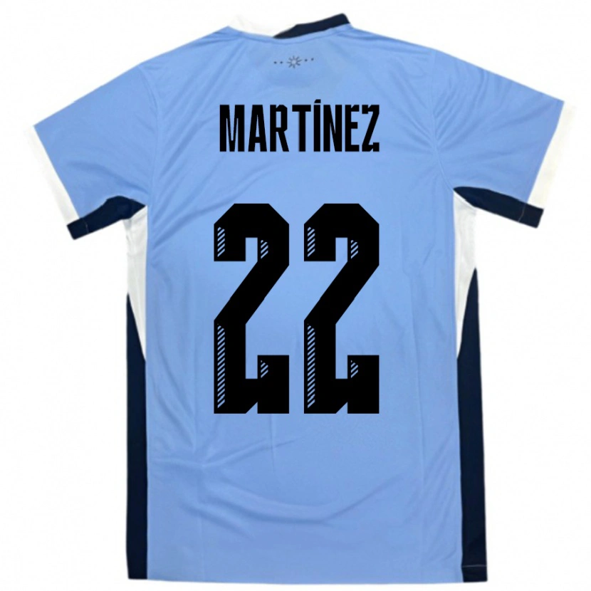 DanxenキッズウルグアイFredy Martínez#22白黒ホームシャツ24-26ジャージーユニフォーム