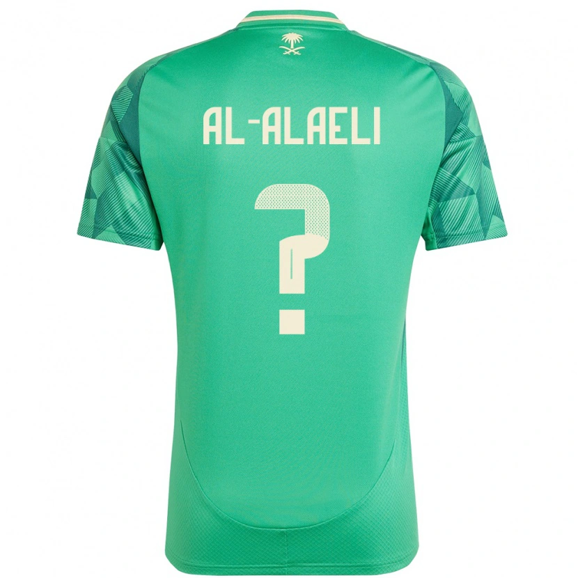 DanxenキッズサウジアラビアMishal Al-Alaeli#0緑ホームシャツ24-26ジャージーユニフォーム
