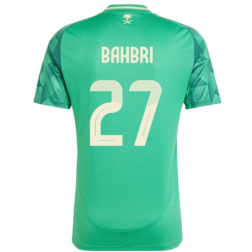Danxenキッズサウジアラビアハッタン・バヒーブリ#27緑ホームシャツ24-26ジャージーユニフォーム