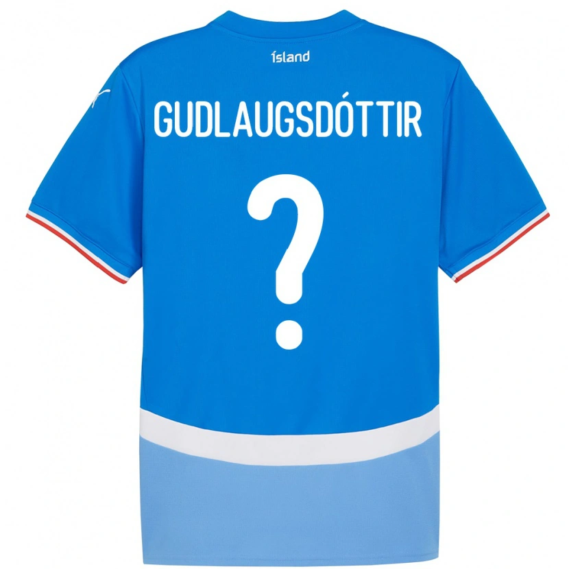 DanxenキッズアイスランドAldís Guðlaugsdóttir#0青ホームシャツ24-26ジャージーユニフォーム