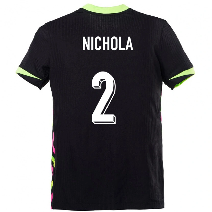 DanxenキッズオーストラリアMalual Nichola#2ダークブルーアウェイシャツ24-26ジャージーユニフォーム