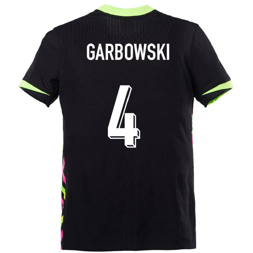 DanxenキッズオーストラリアAlexander Garbowski#4ダークブルーアウェイシャツ24-26ジャージーユニフォーム