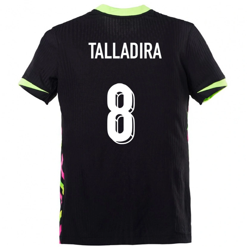 DanxenキッズオーストラリアFabian Talladira#8ダークブルーアウェイシャツ24-26ジャージーユニフォーム