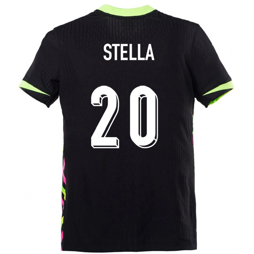 DanxenキッズオーストラリアXavier Stella#20ダークブルーアウェイシャツ24-26ジャージーユニフォーム