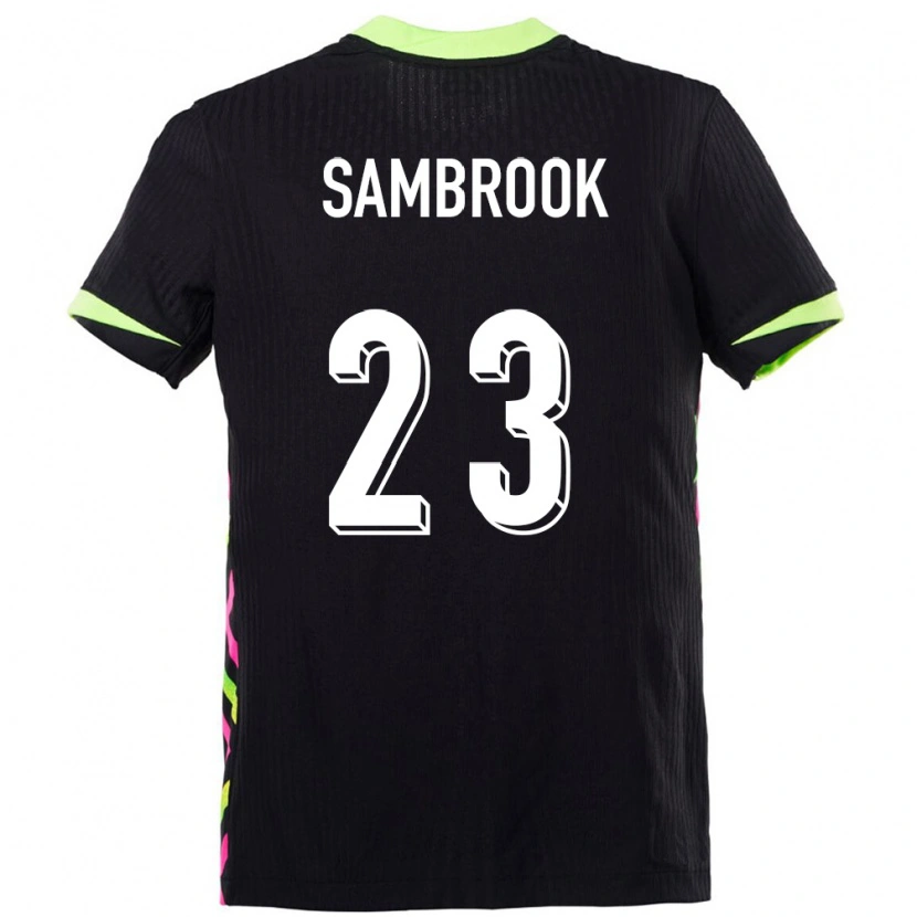 DanxenキッズオーストラリアLogan Sambrook#23ダークブルーアウェイシャツ24-26ジャージーユニフォーム