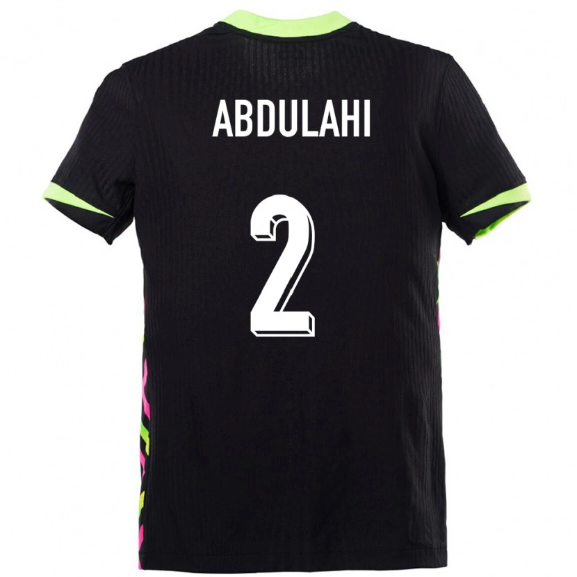 DanxenキッズオーストラリアIdrus Abdulahi#2ダークブルーアウェイシャツ24-26ジャージーユニフォーム