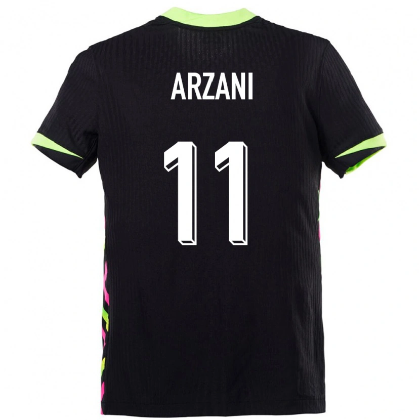 Danxenキッズオーストラリアダニエル・アルザニー#11ダークブルーアウェイシャツ24-26ジャージーユニフォーム
