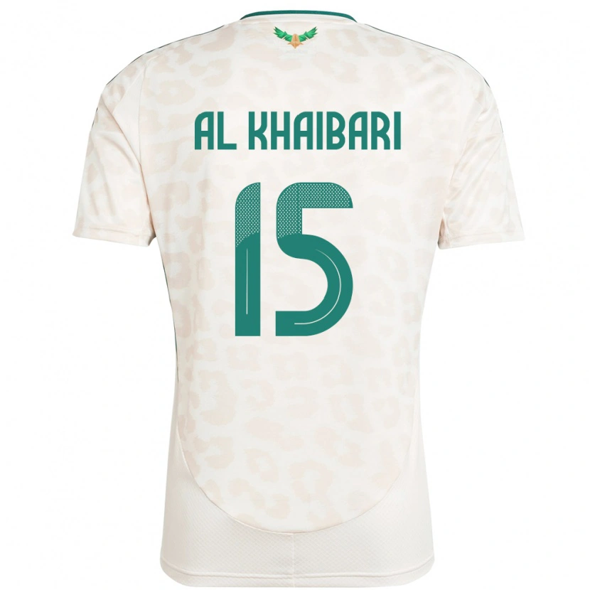 Danxenキッズサウジアラビアアブドッラー・アル＝ハイバリ#15ホワイトアウェイシャツ24-26ジャージーユニフォーム