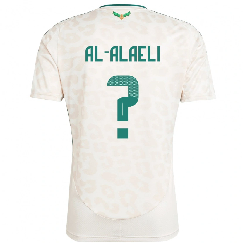 DanxenキッズサウジアラビアMishal Al-Alaeli#0ホワイトアウェイシャツ24-26ジャージーユニフォーム
