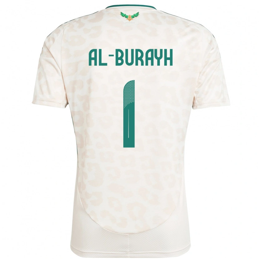 DanxenキッズサウジアラビアMahmoud Al-Burayh#1ホワイトアウェイシャツ24-26ジャージーユニフォーム