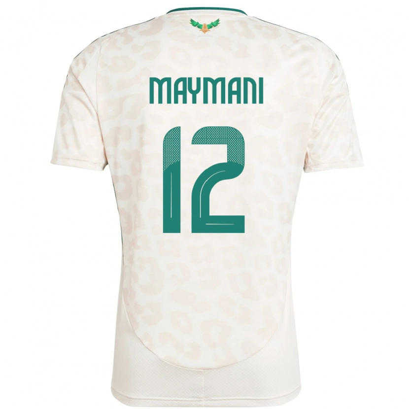 DanxenキッズサウジアラビアAmmar Maymani#12ホワイトアウェイシャツ24-26ジャージーユニフォーム