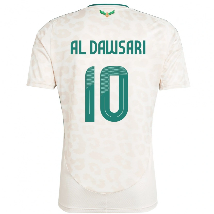Danxenキッズサウジアラビアサーレム・アッ＝ドーサリー#10ホワイトアウェイシャツ24-26ジャージーユニフォーム