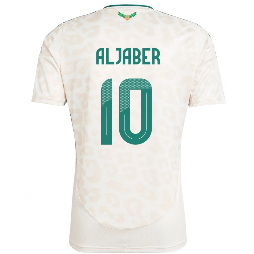 DanxenキッズサウジアラビアYassen Aljaber#10ホワイトアウェイシャツ24-26ジャージーユニフォーム