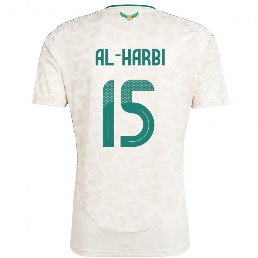 DanxenキッズサウジアラビアMashael Al Harbi#15ホワイトアウェイシャツ24-26ジャージーユニフォーム