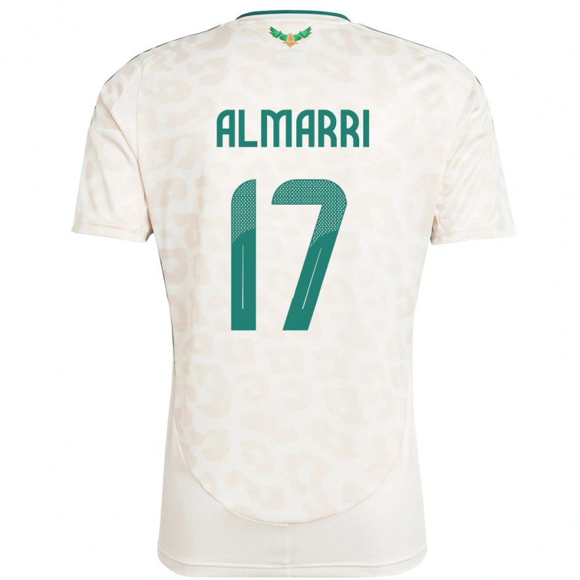 DanxenキッズサウジアラビアMohammed Almarri#17ホワイトアウェイシャツ24-26ジャージーユニフォーム