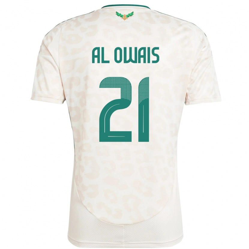 Danxenキッズサウジアラビアムハンマド・アル＝オワイス#21ホワイトアウェイシャツ24-26ジャージーユニフォーム