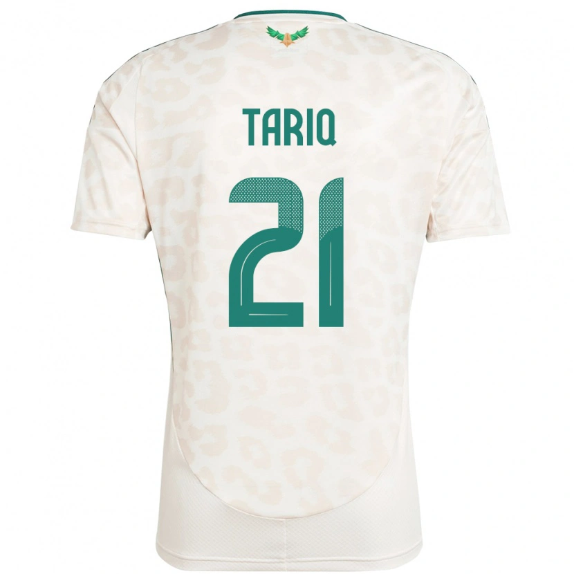 DanxenキッズサウジアラビアJuri Tariq#21ホワイトアウェイシャツ24-26ジャージーユニフォーム