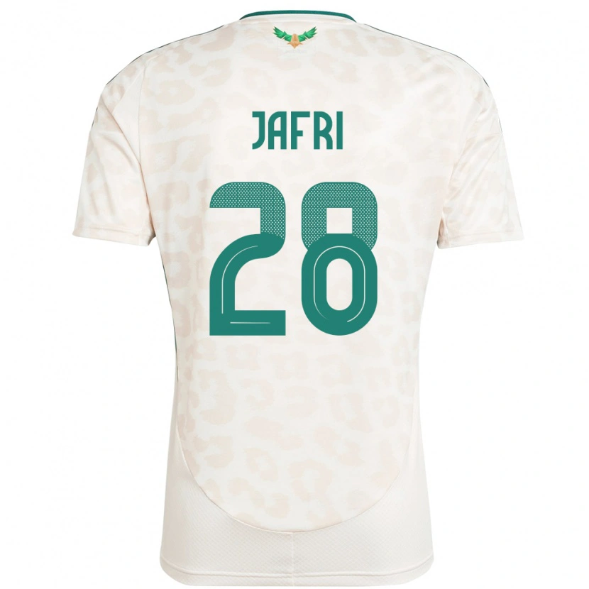 DanxenキッズサウジアラビアFarah Jafri#28ホワイトアウェイシャツ24-26ジャージーユニフォーム