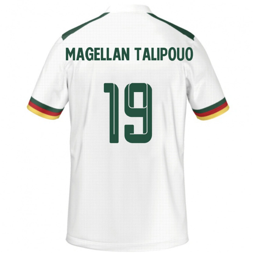 DanxenキッズカメルーンGhane Magellan Talipouo#19ホワイトアウェイシャツ24-26ジャージーユニフォーム