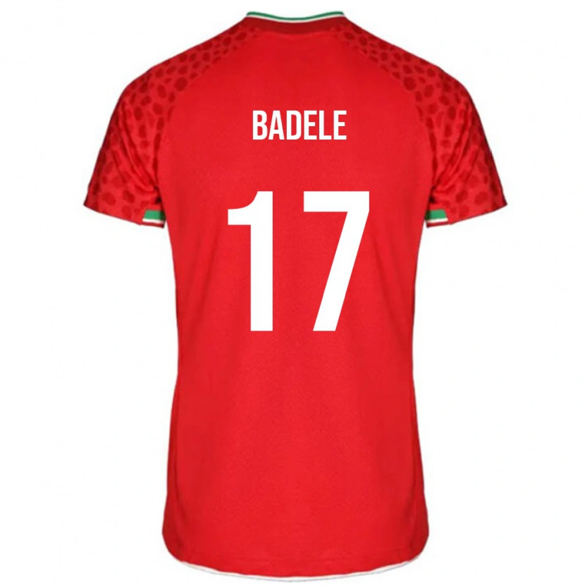 DanxenキッズイランMehrab Badele#17レッドアウェイシャツ24-26ジャージーユニフォーム