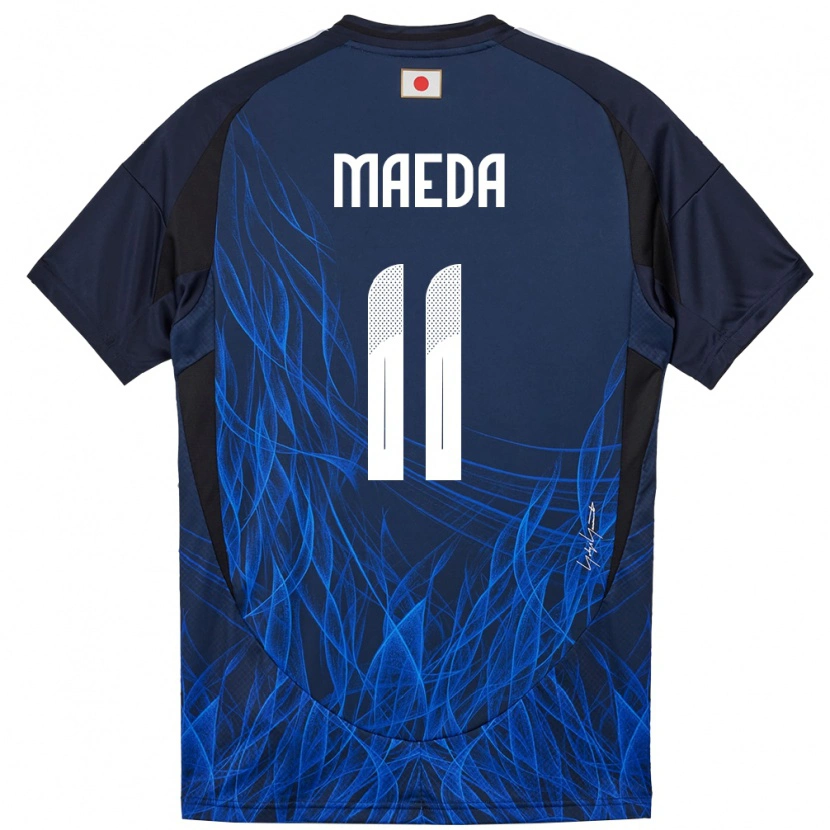Danxenメンズ日本前田大然#11濃紺ホームシャツ24-26ジャージーユニフォーム