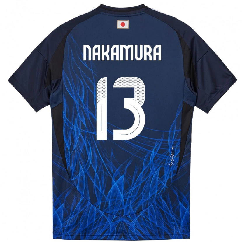 Danxenメンズ日本中村敬斗#13濃紺ホームシャツ24-26ジャージーユニフォーム