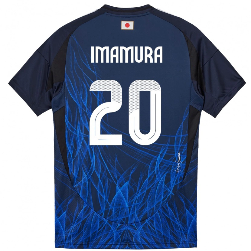 Danxenメンズ日本Ryoya Imamura#20濃紺ホームシャツ24-26ジャージーユニフォーム