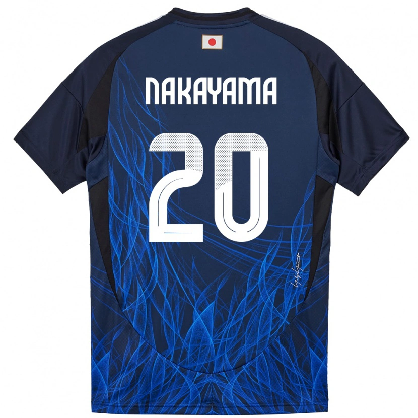 Danxenメンズ日本中山 雄太#20濃紺ホームシャツ24-26ジャージーユニフォーム