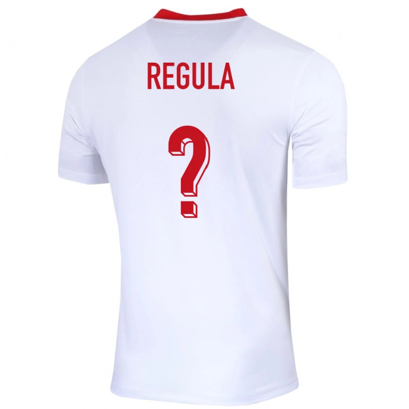 DanxenメンズポーランドMarcel Regula#0白ホームシャツ24-26ジャージーユニフォーム