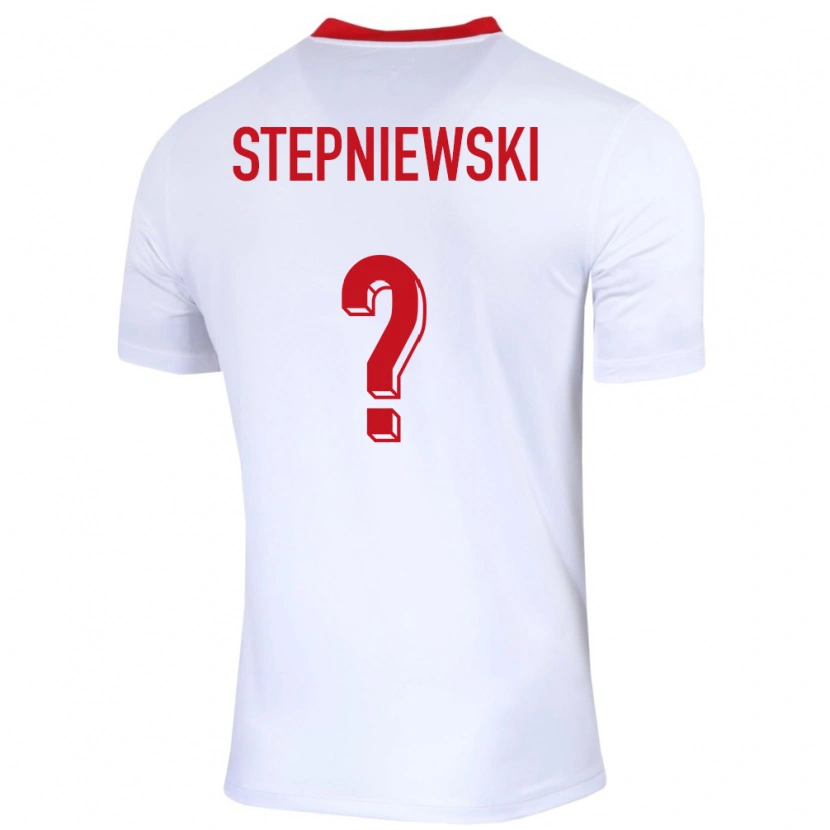 DanxenメンズポーランドTymon Stepniewski#0白ホームシャツ24-26ジャージーユニフォーム