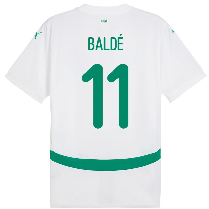 DanxenメンズセネガルHaby Balde#11白ホームシャツ24-26ジャージーユニフォーム