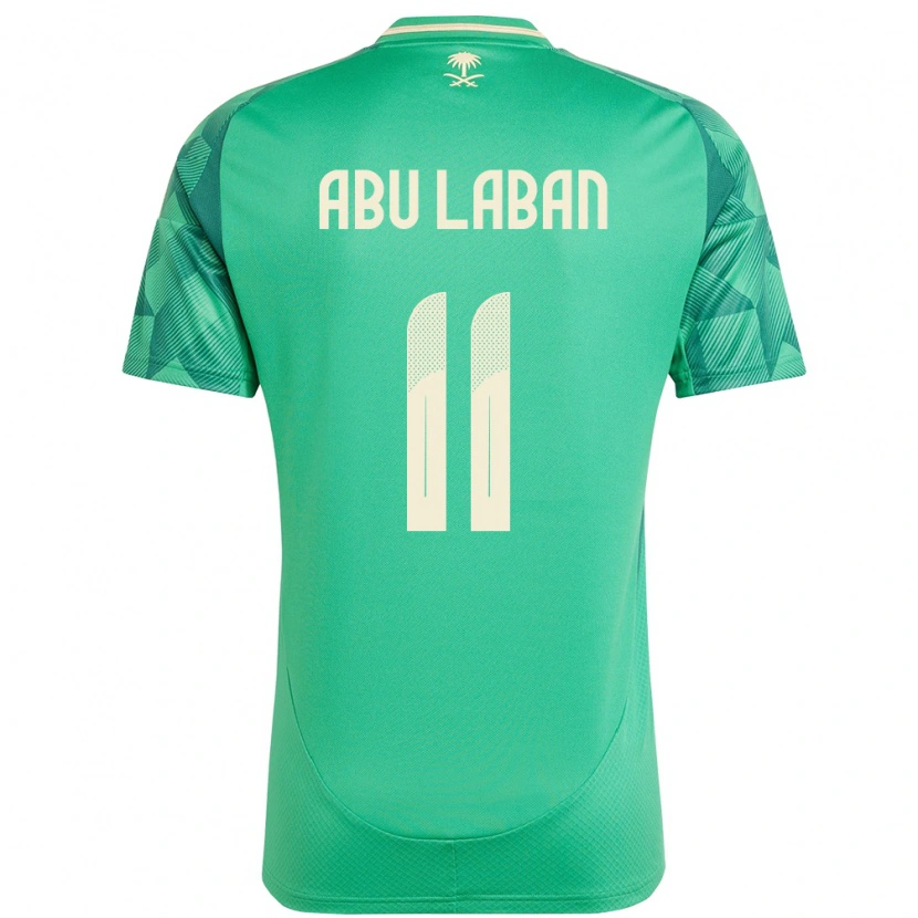 DanxenメンズサウジアラビアDalia Abu Laban#11緑ホームシャツ24-26ジャージーユニフォーム