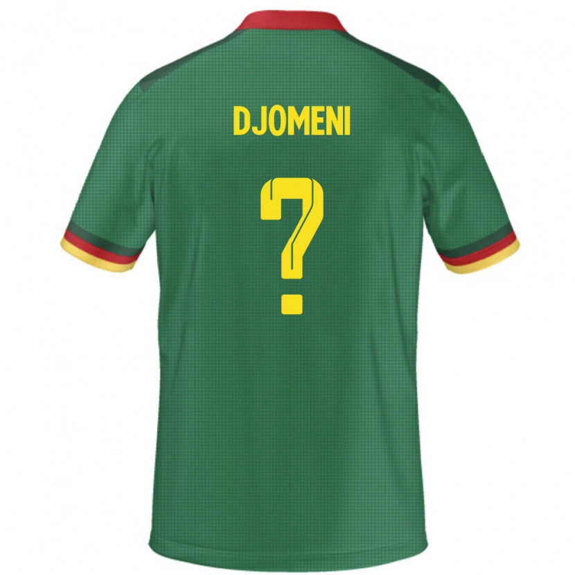 DanxenメンズカメルーンEric Djomeni#0緑ホームシャツ24-26ジャージーユニフォーム