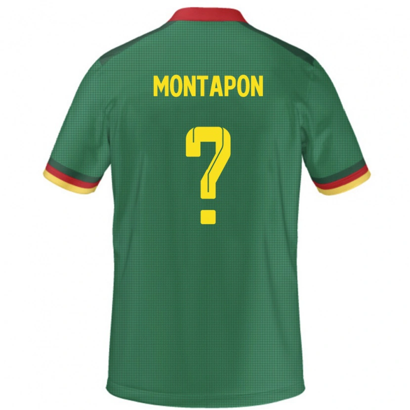 DanxenメンズカメルーンFadil Montapon Hamed#0緑ホームシャツ24-26ジャージーユニフォーム