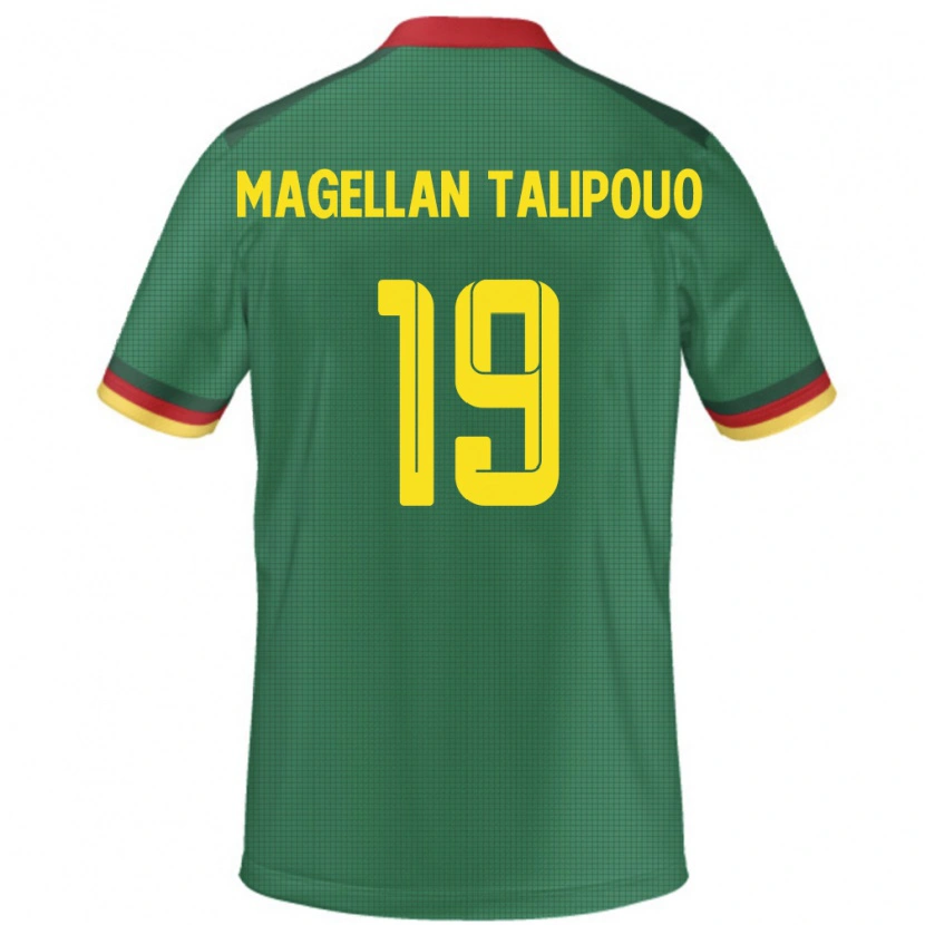 DanxenメンズカメルーンGhane Magellan Talipouo#19緑ホームシャツ24-26ジャージーユニフォーム