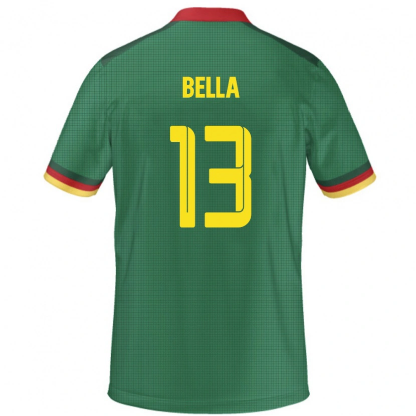 DanxenメンズカメルーンRose Bella#13緑ホームシャツ24-26ジャージーユニフォーム