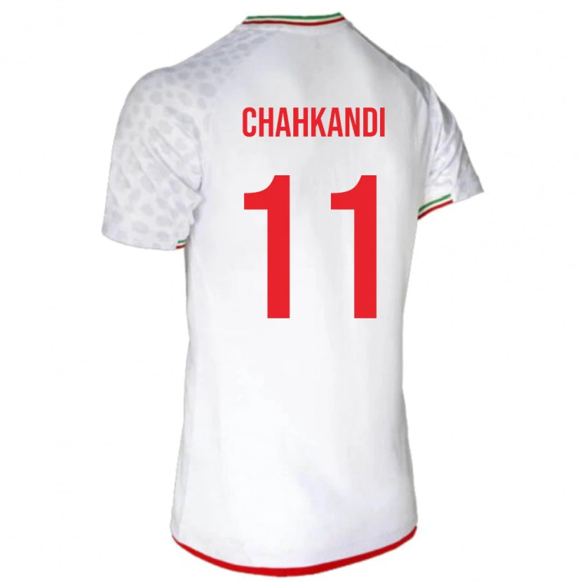 DanxenメンズイランSamaneh Chahkandi#11白ホームシャツ24-26ジャージーユニフォーム