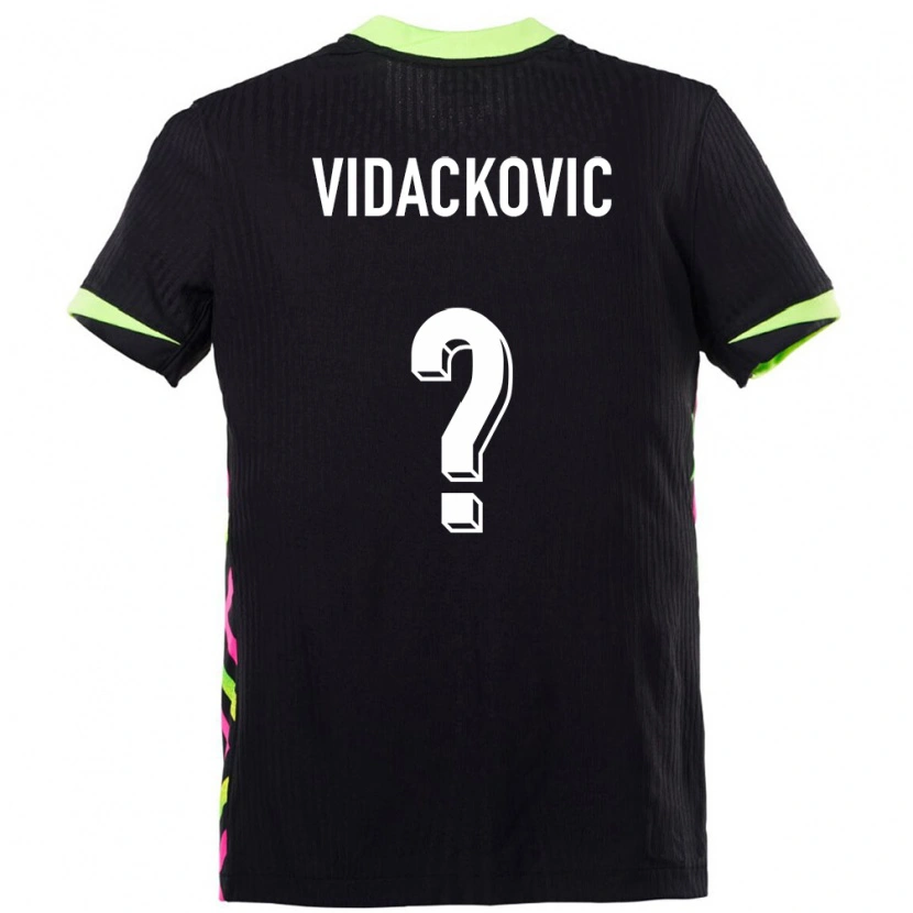 DanxenメンズオーストラリアTristan Vidackovic#0ダークブルーアウェイシャツ24-26ジャージーユニフォーム