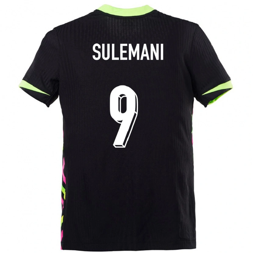 DanxenメンズオーストラリアArion Sulemani#9ダークブルーアウェイシャツ24-26ジャージーユニフォーム