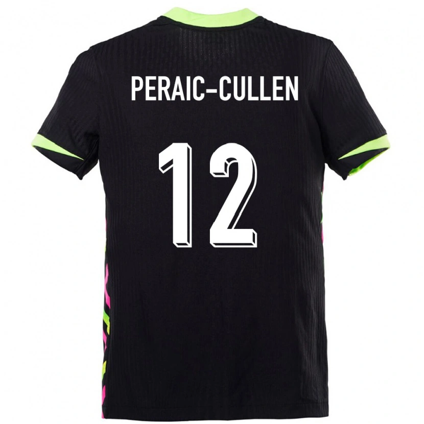 DanxenメンズオーストラリアDylan Peraić-Cullen#12ダークブルーアウェイシャツ24-26ジャージーユニフォーム