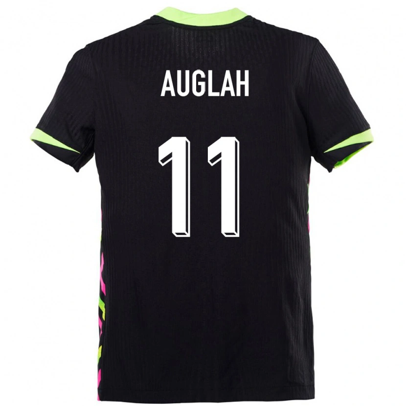 DanxenメンズオーストラリアAli Auglah#11ダークブルーアウェイシャツ24-26ジャージーユニフォーム
